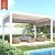 Motorized Louvered Waterproof Aluminium Hardtop Pergola Modern Outdoor Patio and Garden Spaces Pergola