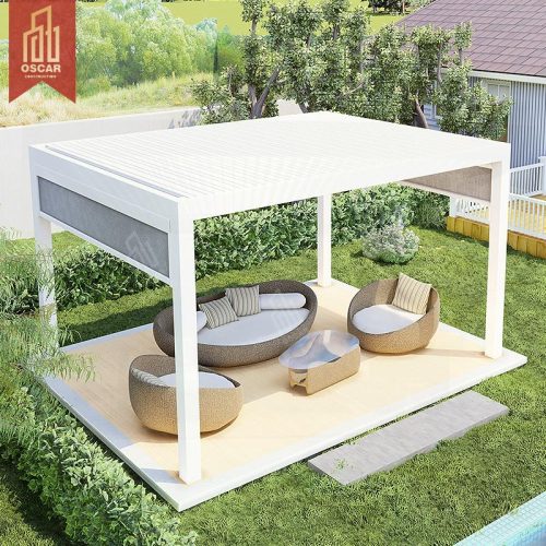 Rproof Aluminium Patio Furniture Covers Garden Backyard and Wedding Arbours Ideal Outdoor Party Bbq and Relaxing Moments Pergola