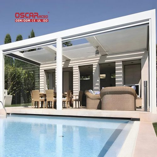 Waterproof and Sturdy Outdoor Canopies Patio Garden and Backyard Similar To Arches and Pavilions Retractable Pergola