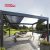 Aluminium Gazebo Outdoor Prefabricated Waterproof Pvc Metal Pergola with Arch Garden Patio Backyard Retractable Pergola