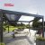 4X4 5X5 6X6 Motorized Retractable Aluminum Frame Fabric Roof Outdoor Patio Garden Pergola Awning Systems Retractable Pergola