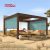 Electric Bioclimatic Louvered Roof Awning Canopy Garden Patio Balcony Aluminum Pergola Gazebo Tent Retractable Pergola