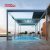 Hot Sale Electric Smart Motorized Aluminium Louvered Gazebo Outdoor Garden and Patio Retractable Pergola