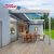 Gazebo with Electric Sliding Glass Roof Ideal Garden Building & Outdoor Relaxation in Backyard Patio Lawn Retractable Pergola