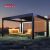 Waterproof Folding Outdoor Living Bioclimatic Electric Louver Canopy Gazebo Tent Garden Patio Backyard Retractable Pergola