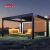 Aluminum Waterproof Louvered Outdoor Bioclimatic Louvre System Patio Garden Balcony Retractable Pergola