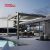 Gazebo with Electric Sliding Glass Roof Ideal Garden Building & Outdoor Relaxation in Backyard Patio Lawn Retractable Pergola