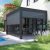 Retractable Metal Manual Pergola Garden Outdoor Bioclimatic Use in Factory - Ideal Sunshade and Windbreak Retractable Pergola