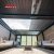 Aluminium Louvered Outdoor Structure with Bioclimatic Feature Electric Adjustment Garden Patio Backyard Retractable Pergola