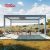 Hot Selling Waterproof Bioclimatic Aluminum Patio Cover Garden Backyard Outdoor Retractable Pergola