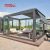 3X6 Luxury Outdoor Electric Sunshade Aluminum Waterproof Adjustable Louver Garden Patio Retractable Pergola