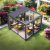 Waterproof Electric Louvered Roof Covers Patio Garden Balcony - Bioclimatic Aluminum Shading Structures Retractable Pergola