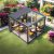 Aluminium Louver Roof System Rgb Bioclimatic Patio Pergola Garden Balcony Terrace 3X3 3X4 4X4 6X4 Retractable Pergola