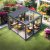 New Design Waterproof Sunshades Outdoor Garden and Architectural Use Aluminum Pergola Covers Retractable Pergola