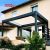 Electric Opening Waterproof Louvered Roof Garden Patio Balcony Outdoor Bioclimatic Structure Retractable Pergola