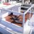 Pavilion with Motorized Function and Custom Design Aluminium Louver Roof Backyard Patio and Poolside Retractable Pergola