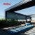 Customized Bioclimatic Aluminum Louver Roof Garden Patio Backyard Outdoor Retractable Pergola