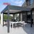 Waterproof Louver Roof Motorized Function Metal Garden Gazebo Patio Backyard Poolside Modern Luxury Retractable Pergola