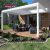 Sustainable Aluminum Patio Deck Louver Roof Electric Pergola Awning Outdoor Garden Balcony Bioclimatic Retractable Pergola