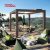 Outdoor Electric Waterproof Bioclimate Roof Louver Blade Pergola with Ip65 Motor Gardens Patios Backyards Retractable Pergola