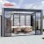 Hot Sale Waterproof Retractable Louver Roof Backyard Patio and Garden Aluminum Pergola Retractable Pergola