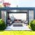 Wholesale Aluminum Profiles Pergolas Motorized Retractable Slatted Pergola Roof Awning Garden Patio Backyard Retractable Pergola