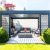 Waterproof Outdoor Aluminium Louvered Roof Kits Garden Patio Backyard Pergola Alternative Retractable Pergola