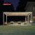 Outdoor Waterproof Rotproof Aluminium Pergola Metal Gazebo Garden Patio Backyard Retractable Pergola