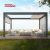 4X3 Aluminum Louvre with Automatic Rain Sensor Stackable Hotel Roof Luxury France Outdoor Use Retractable Pergola