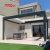 Motorized Waterproof Wall - Mounted Outdoor Aluminum Structure Garden Patio Balcony Retractable Pergola