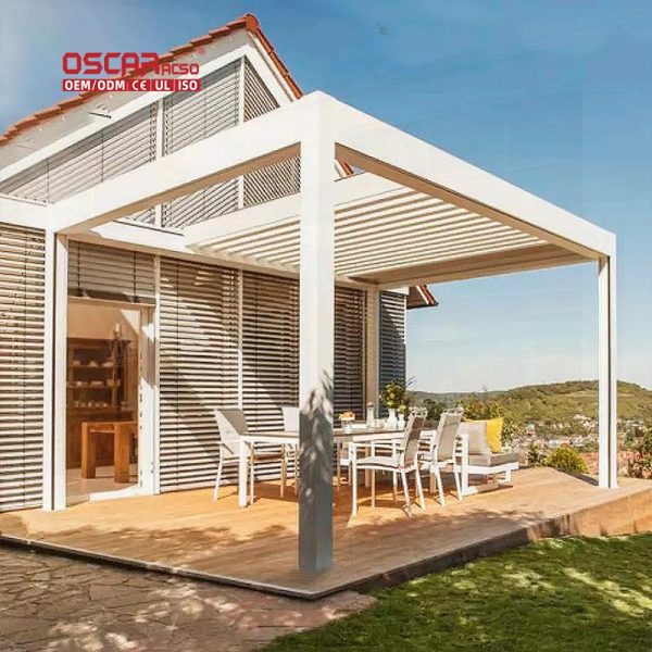 Diy Waterproof Electric Aluminum Gazebo Outdoor Archways Bridges and Pavilions Stylish Functional Us Retractable Pergola