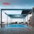 with Led Lighting Back Yard Bioclimatic Shading and Open  Air Relaxing Ideal Patio Garden and Poolside Retractable Pergola