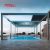 Outdoor Villa Garden 3X3M 3X4M Sunshade Aluminum Bioclimatic Louvered Roof Canopy Courtyard Terrace Patio Retractable Pergola