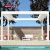 Led Light Enclosed Outdoor Space Shade Diy Garden Backyard Courtyard Sun Protection Weather Resistance Retractable Pergola
