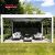Waterproof Motorized Aluminium Louvres Outdoor Sun Awning Bioclimatic Pergola Ideal Garden Patio Balcony Retractable Pergola