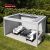 Motorized Waterproof Aluminium Louver Outdoor System Garden Patio Balcony Pergola Gazebo Retractable Pergola