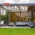 Adjustable Louvered Aluminum Pergola Waterproof Manual Outdoor Garden Metal Gazebo Patio Lawn Backyard Retractable Pergola