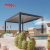 Adjustable Aluminium Louvered Roof with Led Light Waterproof Motorized Ideal Gardens Patios Backyards Retractable Pergola