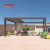 Waterproof Remote - Controlled Aluminium Outdoor Shade Structure Garden Patio Balcony Retractable Pergola