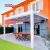 Smart Energy Pergola with Led Lighting Patio Garden Balcony innovative Energy - Saving Shading Structure Retractable Pergola