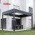 3X4 Luxury Garden Outdoor Aluminum Patio Motorised Roof with Louvers Patio Balcony Yard Retractable Pergola