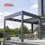 Retractable Aluminum Louvered Gazebo Garden Outdoor Automatic Waterproof Pergola Ideal Backyard Patio Lawn Retractable Pergola