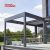3X4 Adjustable Aluminium Alloy Louvered Cover Sunshade Outdoor Waterproof Roof Garden Patio Balcony Retractable Pergola