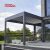 Adjustable Louver Motorized Bioclimatic Modern Aluminum Outdoor Patio Garden Backyard Pergola Kits Retractable Pergola