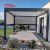 Waterproof Motorized Aluminium Louvres Outdoor Sun Awning Patio Garden Balcony Bioclimatic Roof Retractable Pergola