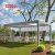 Motorized Sunshade Sustainable Bioclimatic Garden Pergola Kits Backyard Patio Balcony Retractable Pergola