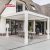 Waterproof Motorized Louver Roof Awning Systems Patio Garden Terrace with Bioclimatica Function Retractable Pergola