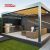 Aluminum Manual - Controlled Sunshade Bioclimatic Structure Outdoor Patio Backyard and Roof in Us Retractable Pergola