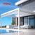 3X3 Bioclimatic Automatic Aluminium Pergola Roof System Garden Patio Backyard Retractable Pergola