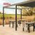 Aluminium Motorized Louvered Pergola Garden Patio Backyard with Bioclimatic Design and Adjustable Louvers Retractable Pergola